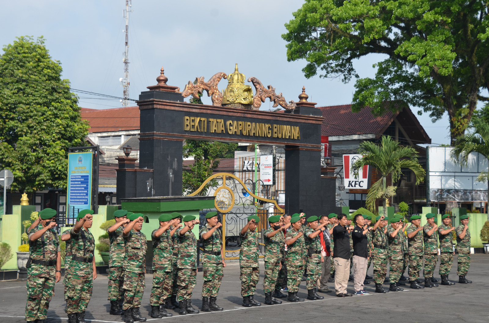 Sambut Hari Raya Idul Fitri 1 Syawal 1444 H, Korem 073/Makutarama Gelar Apel Siaga